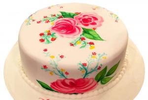 Flower Love Cake 123